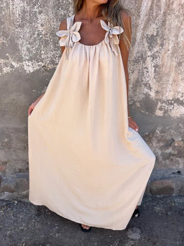 Floral U-Neck Dress