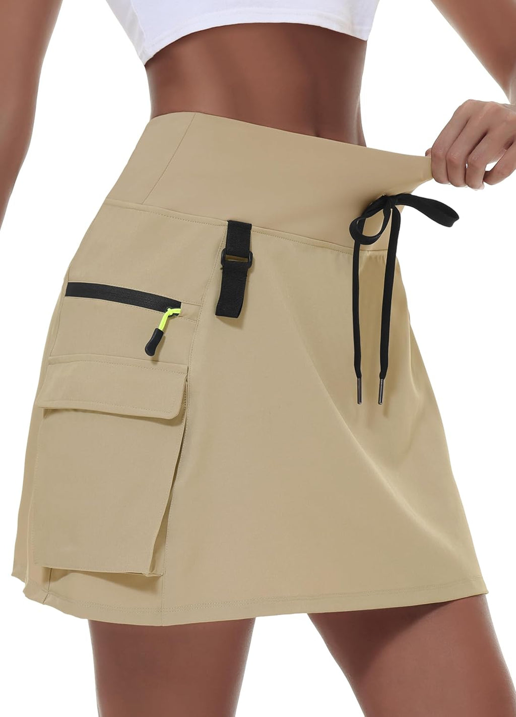 Casual Athletic Skort with Pockets