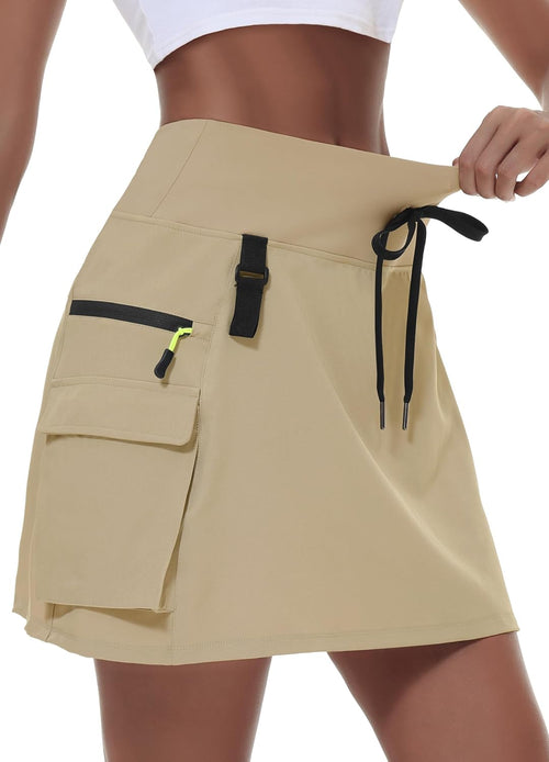 Casual Athletic Skort with Pockets