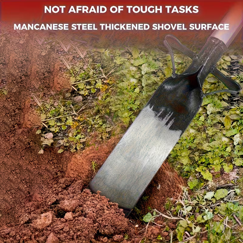 Thickened Manganese Steel Gardening Shovel