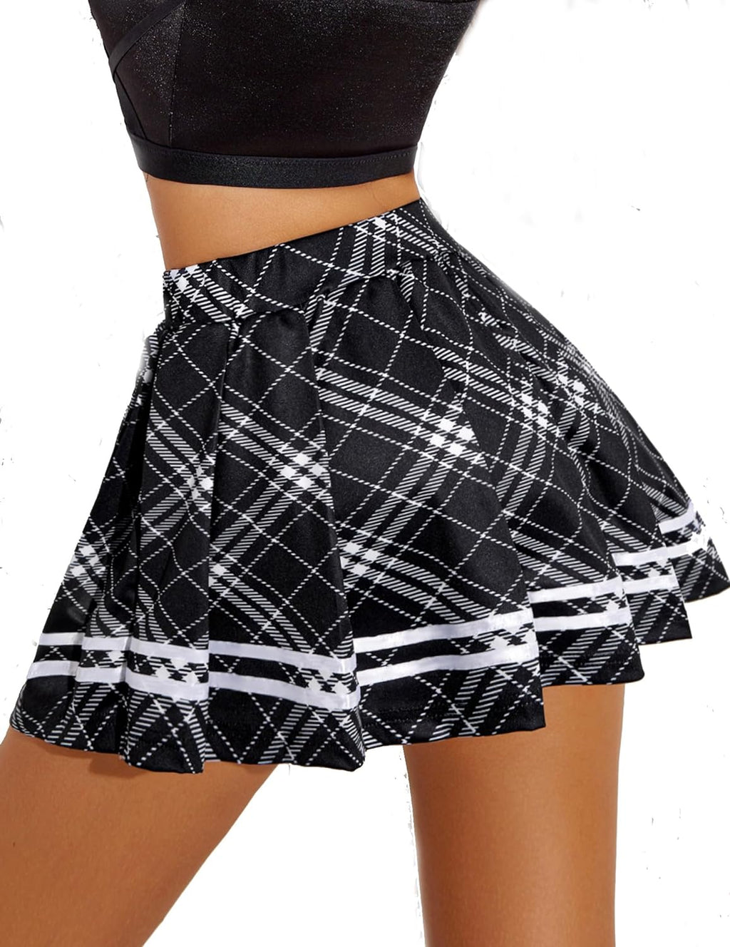 Women's Pleated Mini Cheer Skirt