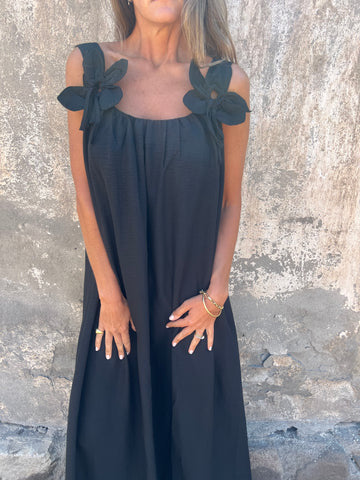 Floral U-Neck Dress