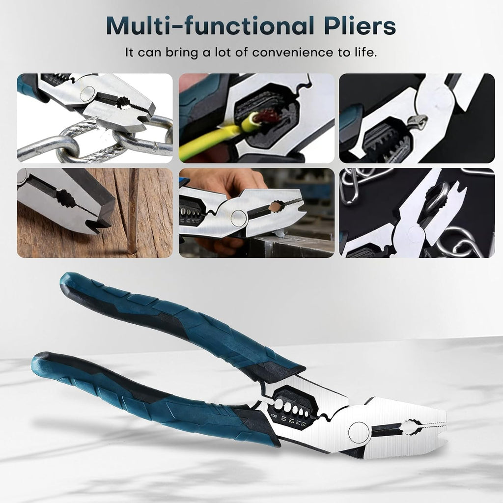 Industrial Wire Cutting Pliers,V-Shaped Head