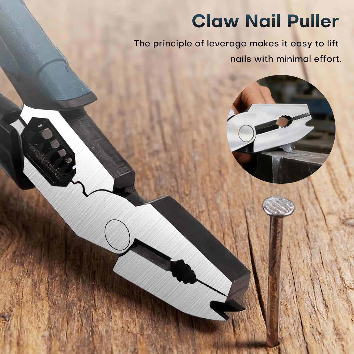 Industrial Wire Cutting Pliers,V-Shaped Head