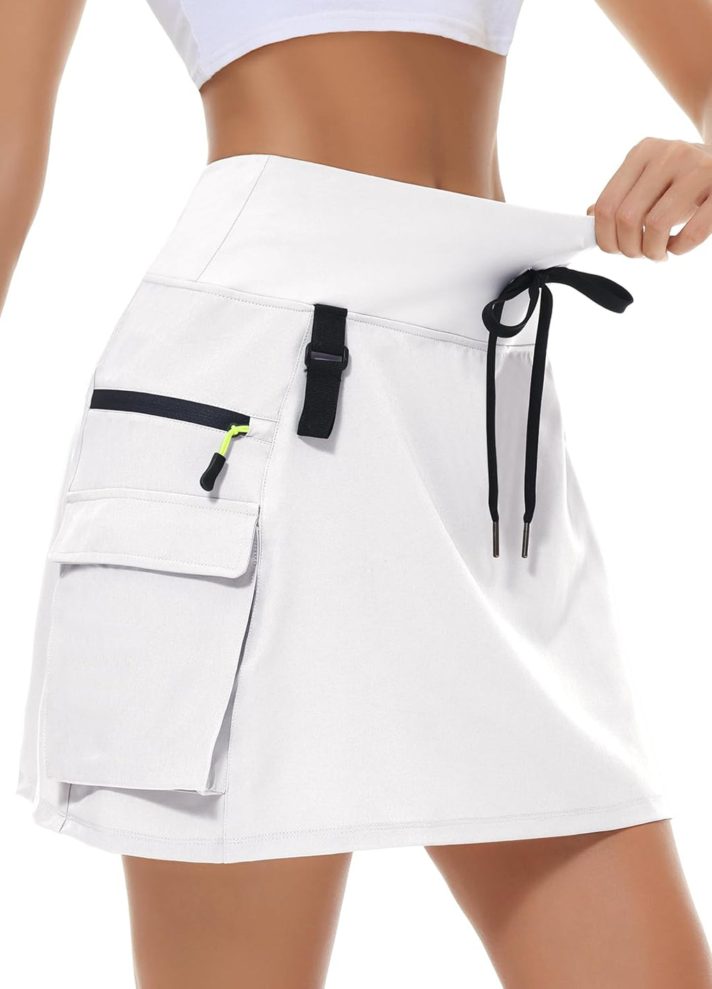 Casual Athletic Skort with Pockets