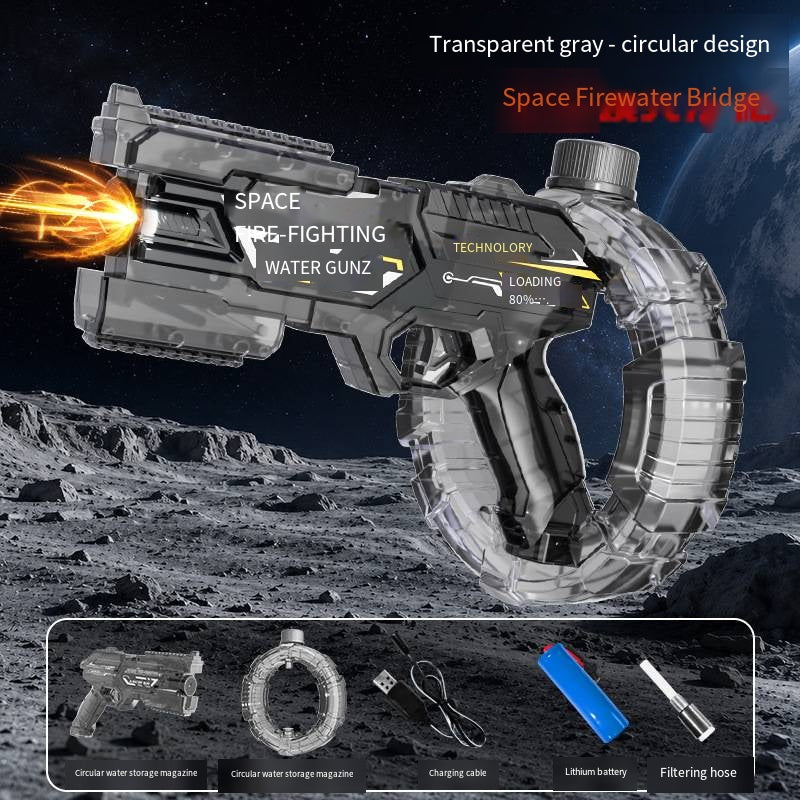 Space Ring Electric Auto Water Gun