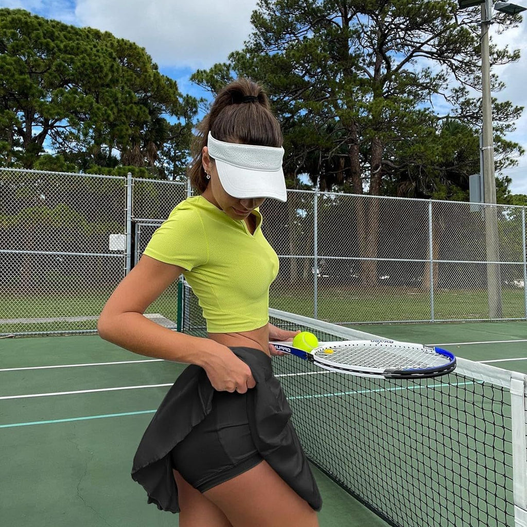 Fake Two-Piece Sports Skort for Yoga Tennis