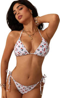 Women Tie Dye Bikini Set Beach Bathing Suit
