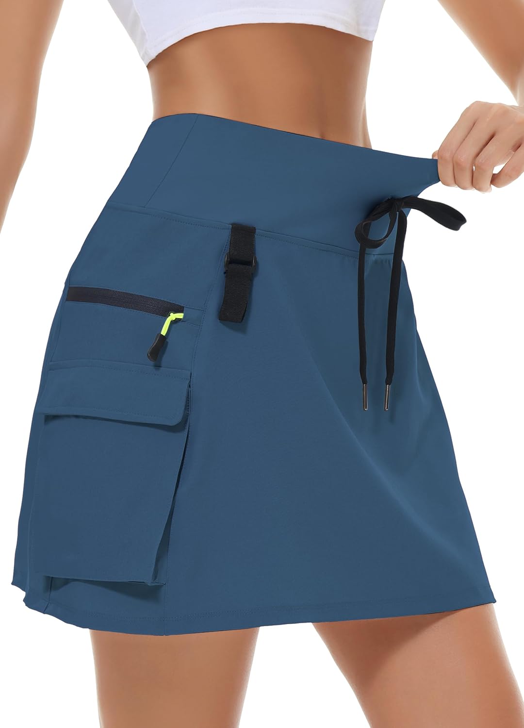 Casual Athletic Skort with Pockets